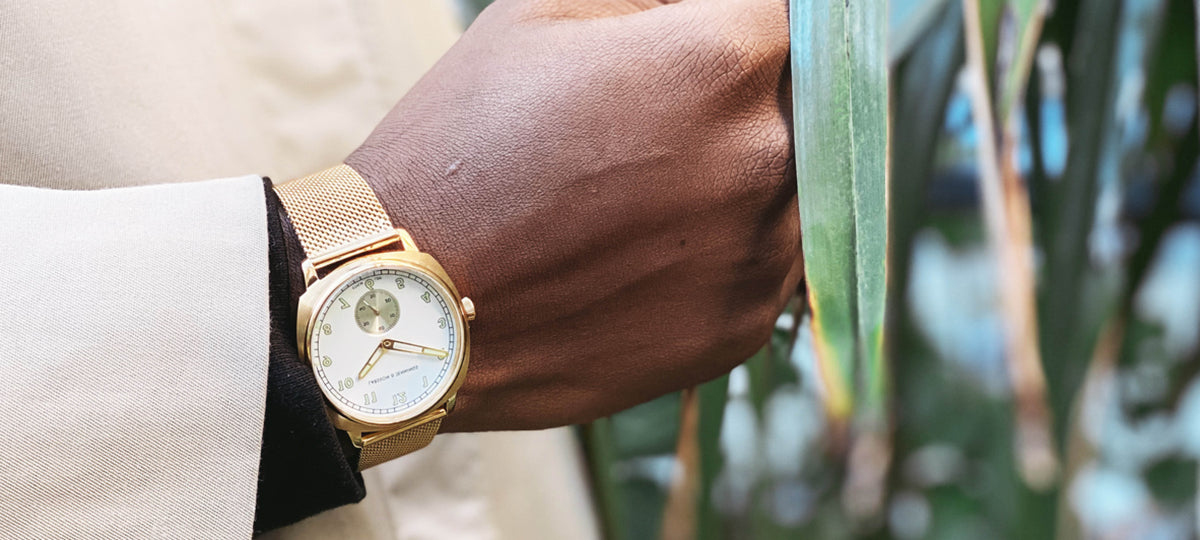 【HOT100%新品】LARSSON&JENNINGS / Meridian Leather 腕時計(アナログ)