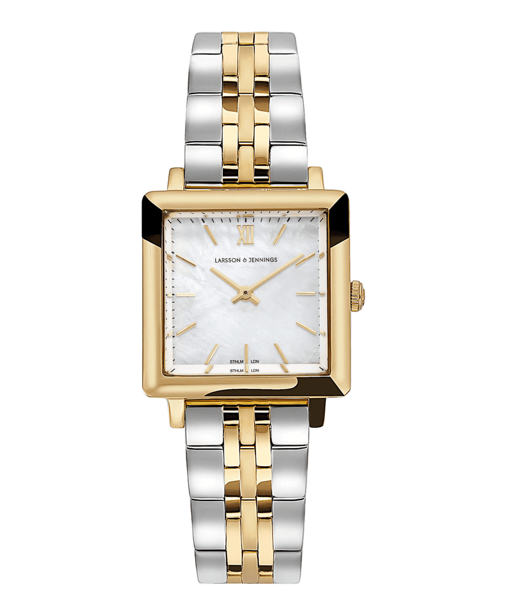 Norse Link 34mm Mixed Gold – Larsson & Jennings | Official Store