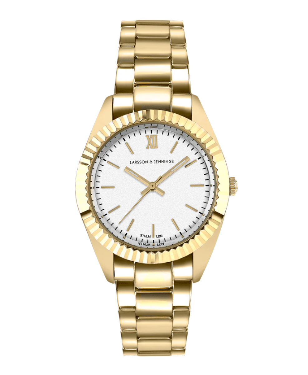 腕時計 LARSSON&amp;JENNINGS Jade Mixed Gold White 36mm – Larsson & Jennings | Official Store
