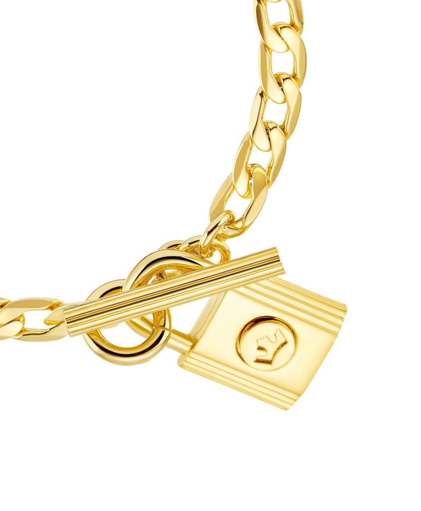 Harpa Bracelet 18ct Gold Plated - Larsson & Jennings | Official Store
