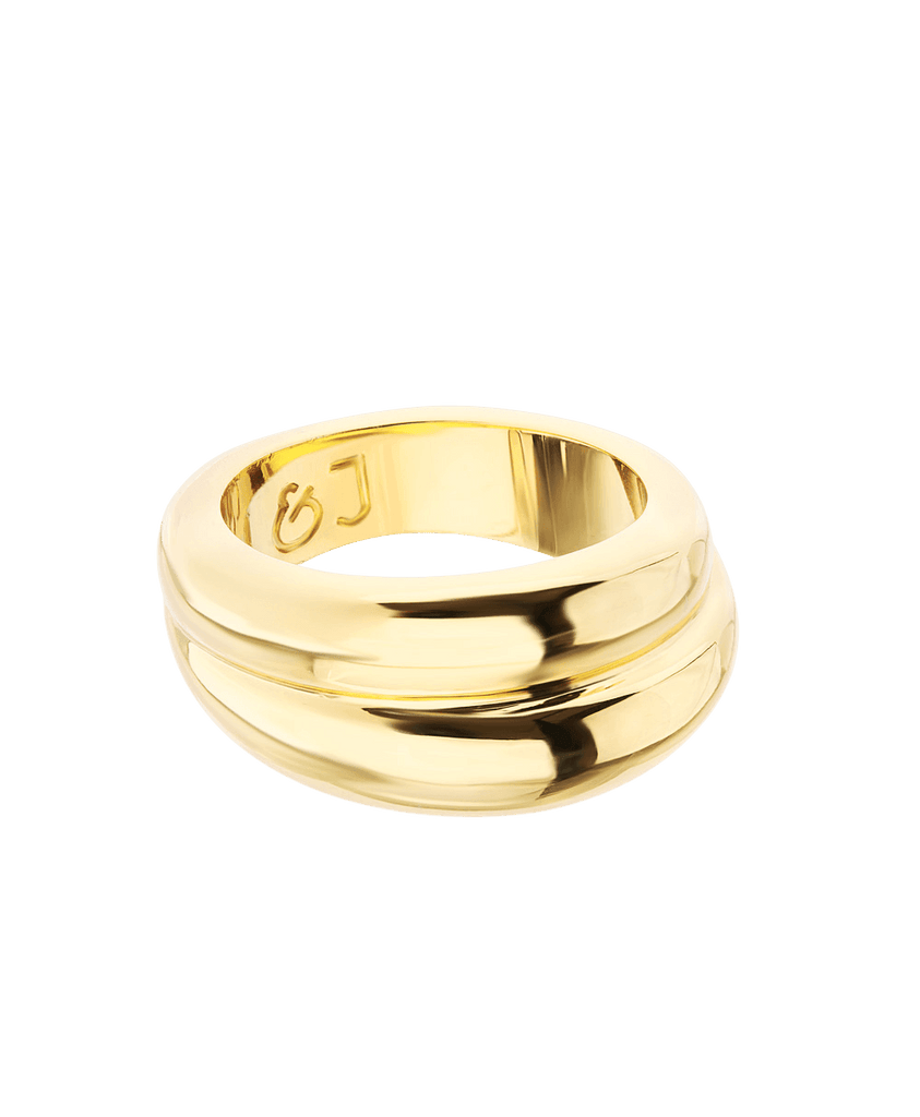 Meja Ring 18ct Gold Plated - Larsson & Jennings | Official Store