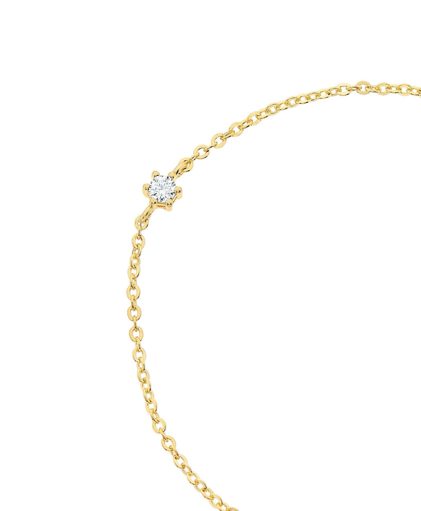 Rosa Bracelet White 18ct Gold Plated - Larsson & Jennings | Official Store