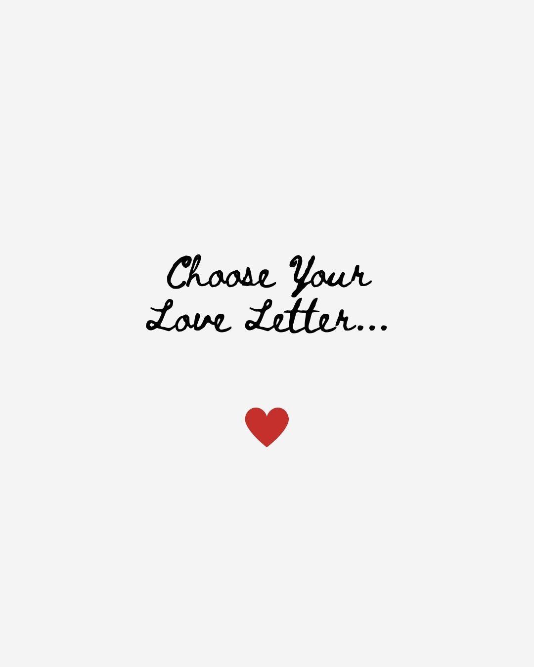 What's your love letter style? - Larsson & Jennings | Official Store