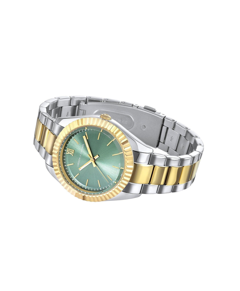 Jade Mixed Gold Green 36mm - Larsson & Jennings | Official Store