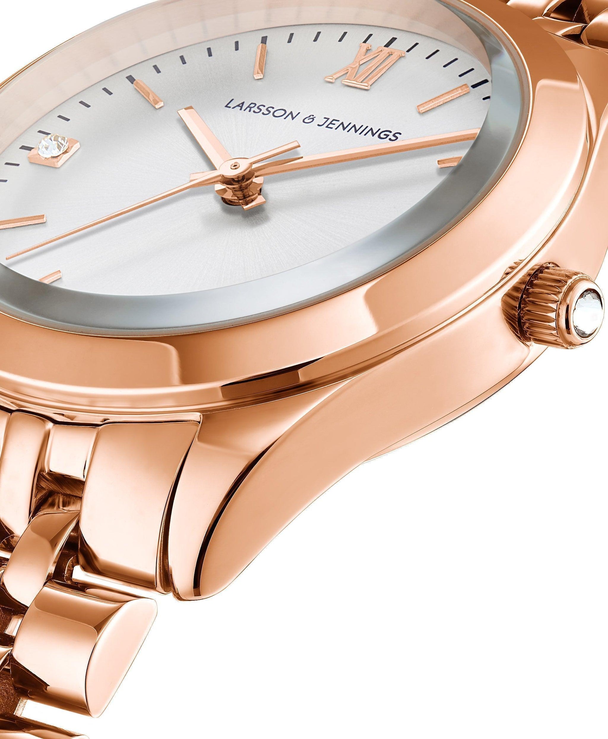 womens watches larsson and jennings rose gold watch