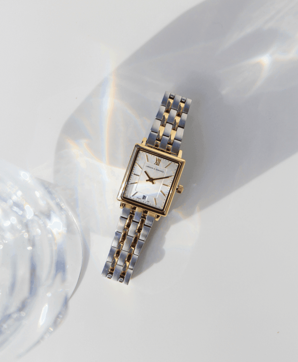 Boyfriend Mini Classic Mixed Gold 31mm - Larsson & Jennings | Official Store