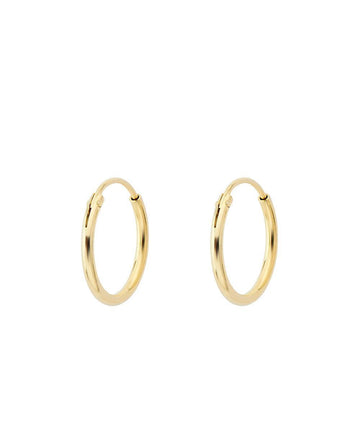 Aya Mini Creole 18ct Gold Plated - Larsson & Jennings | Official Store