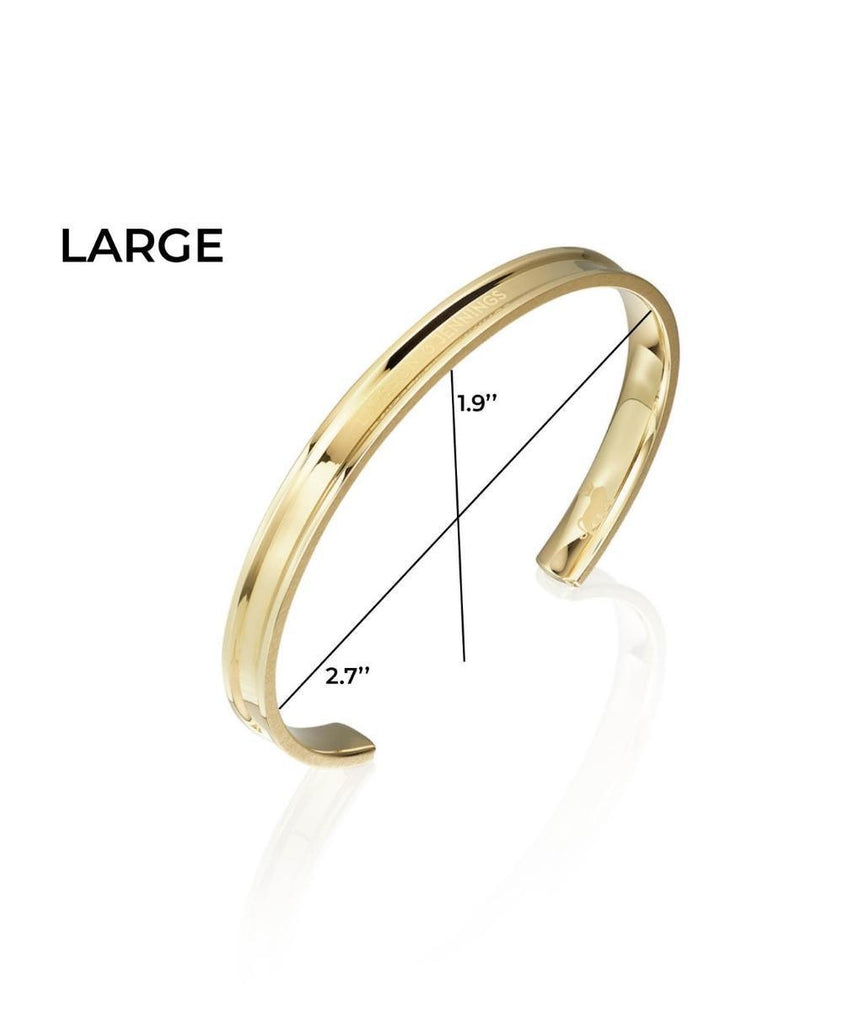 Classic Gold Bangle - Larsson & Jennings | Official Store