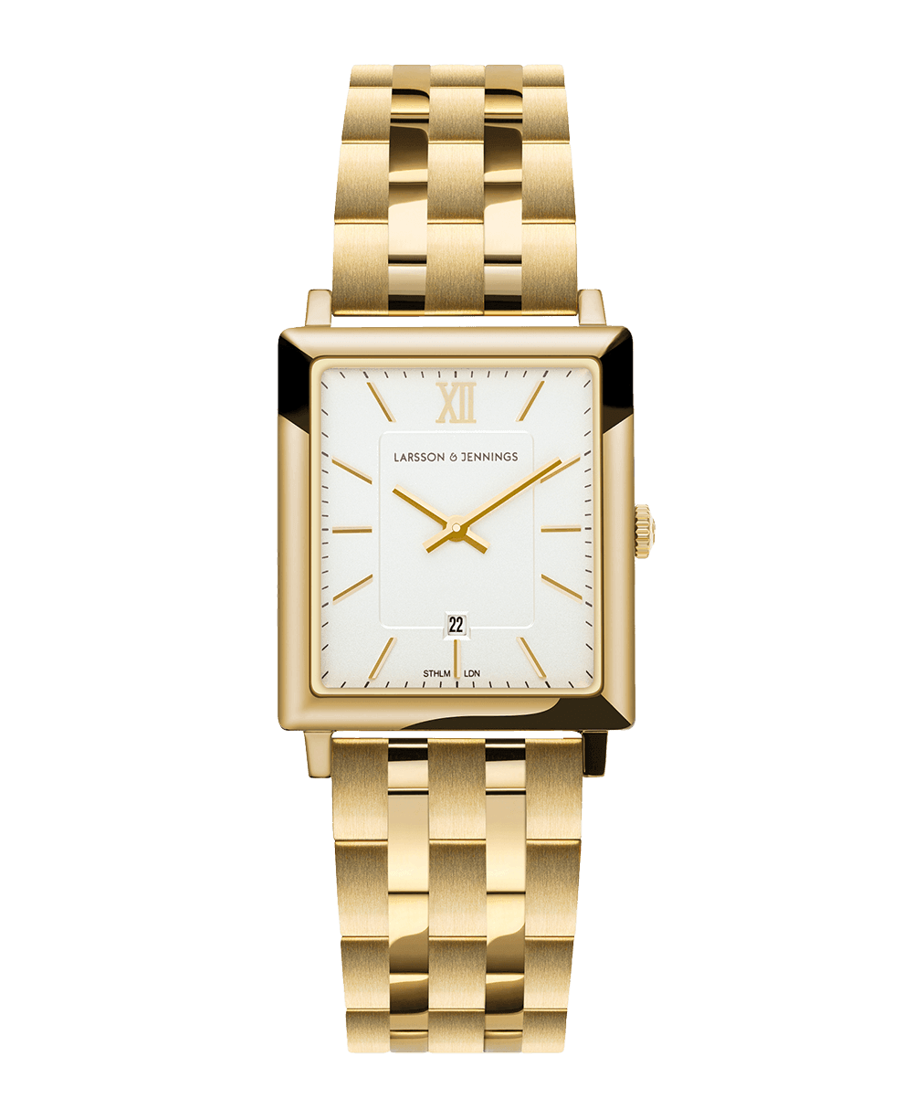 Boyfriend Classic Gold White 40mm