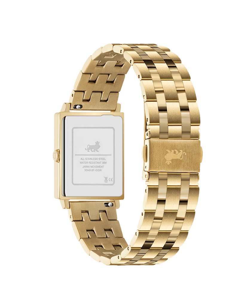 Boyfriend Classic Gold White 40mm - Larsson & Jennings | Official Store