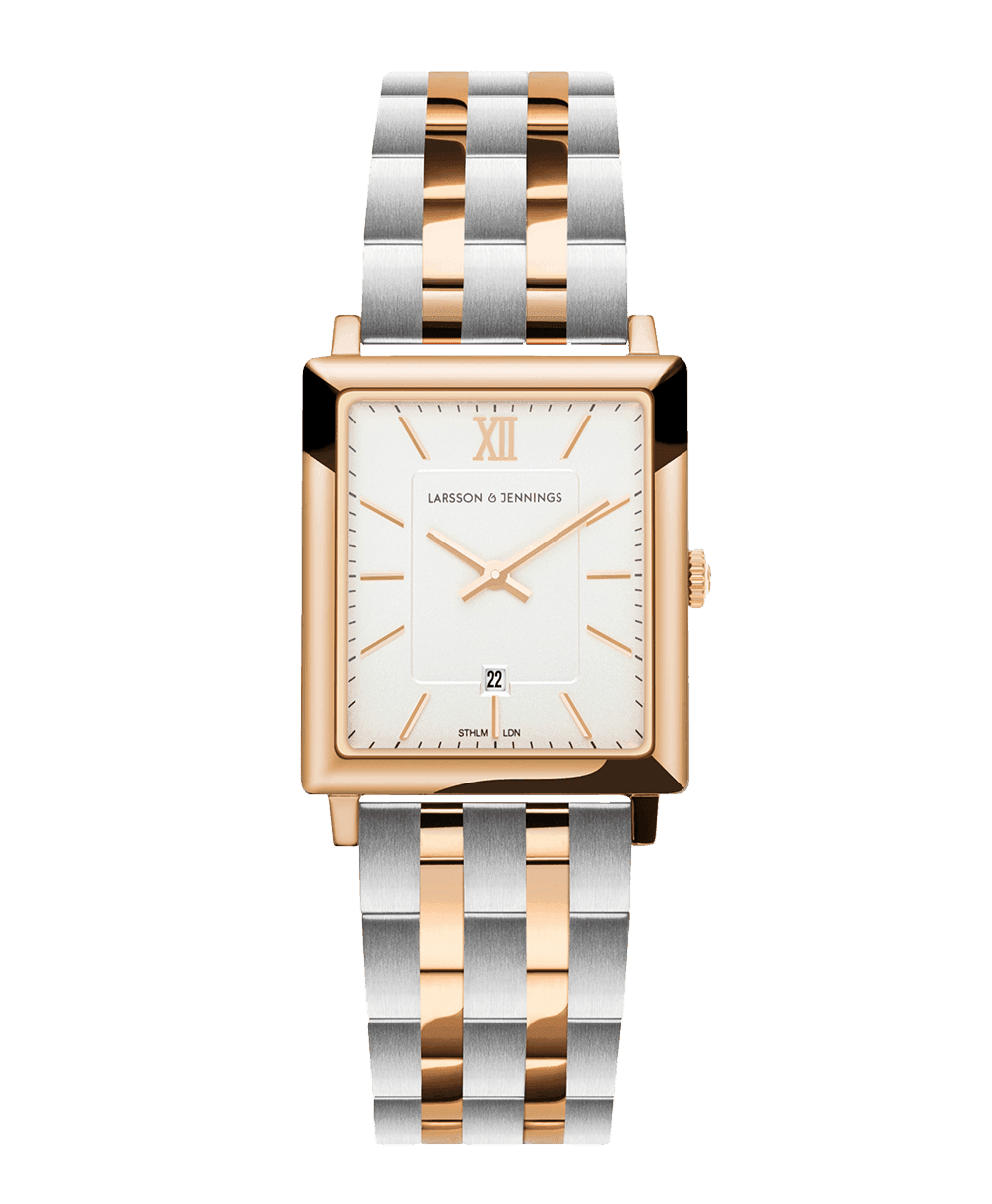 Boyfriend Classic Mixed Rose Gold 40mm - Larsson & Jennings | Official Store