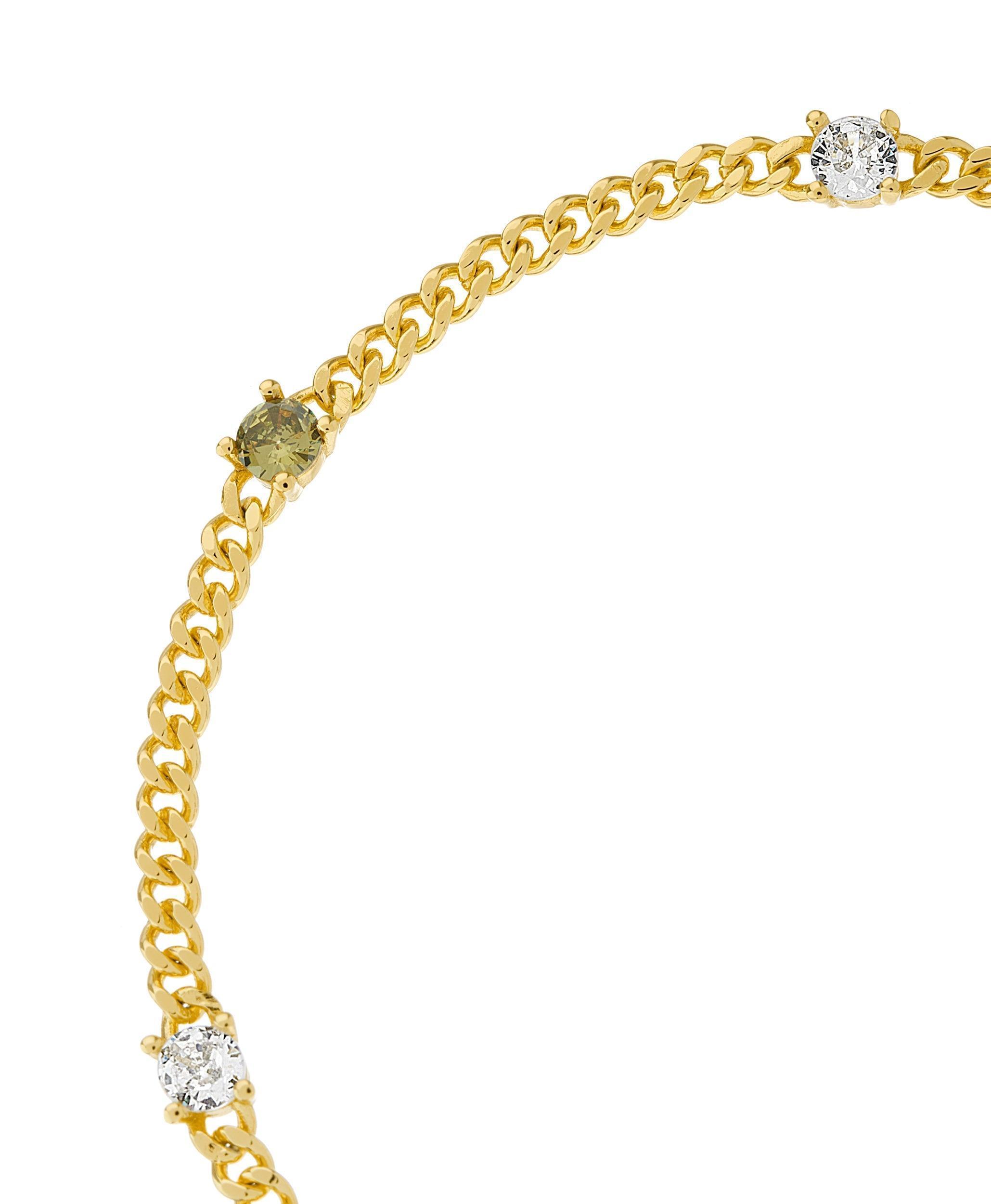 Birthstone Bracelet August 18ct Gold Plated - Larsson & Jennings | Official Store