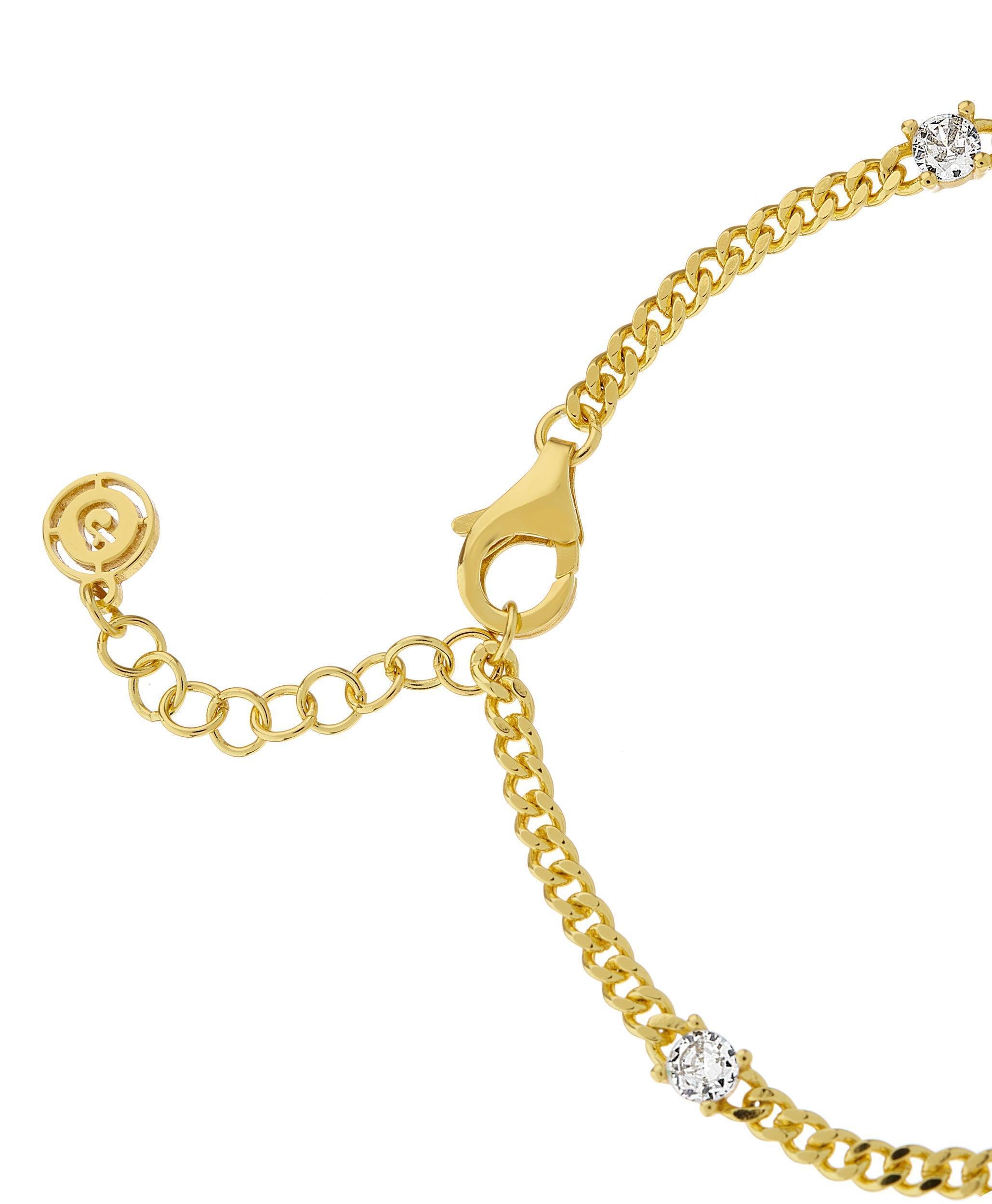 Birthstone Bracelet December 18ct Gold Plated - Larsson & Jennings | Official Store