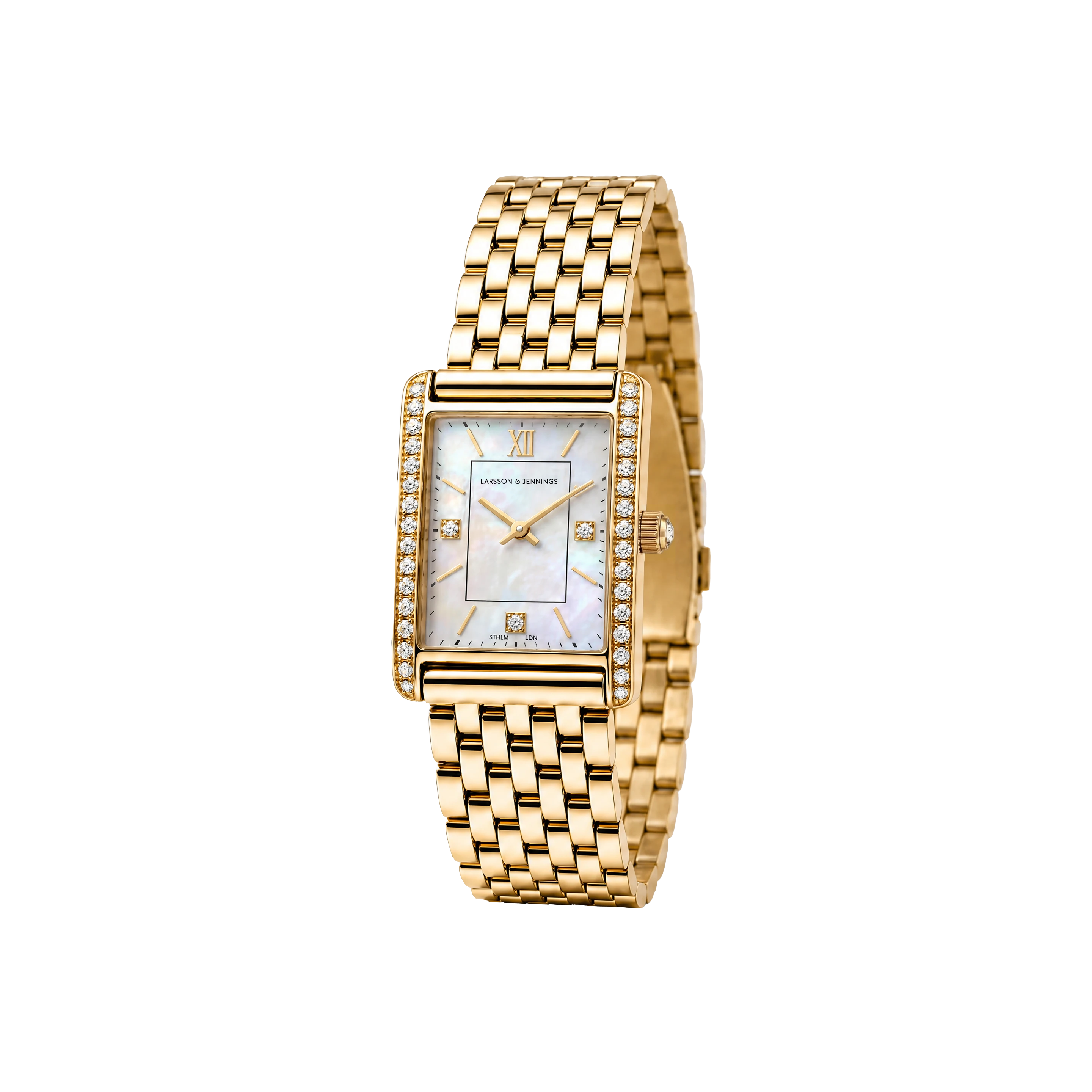 Boyfriend Carré Luxe Gold 31mm