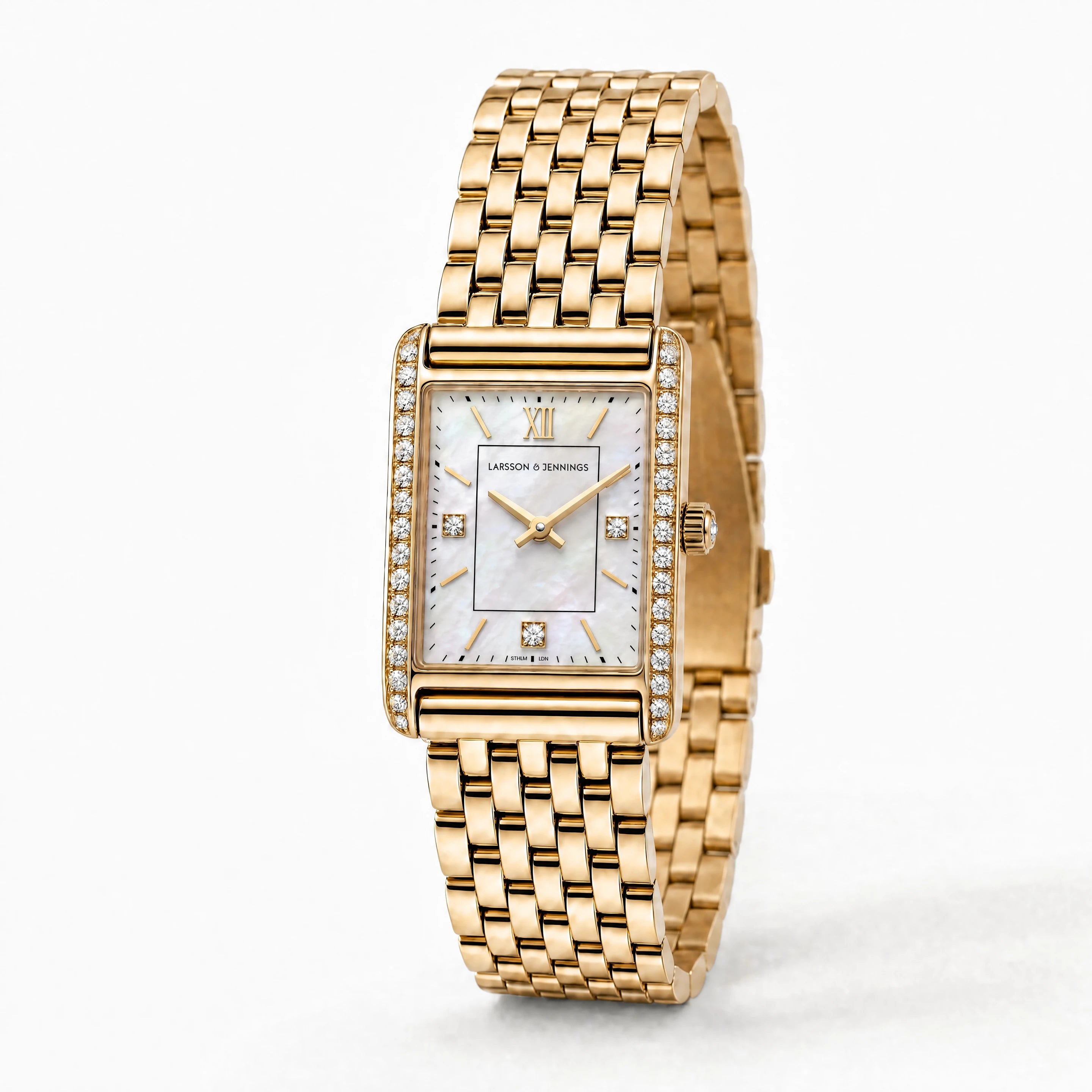 Boyfriend Carré Luxe Gold 31mm