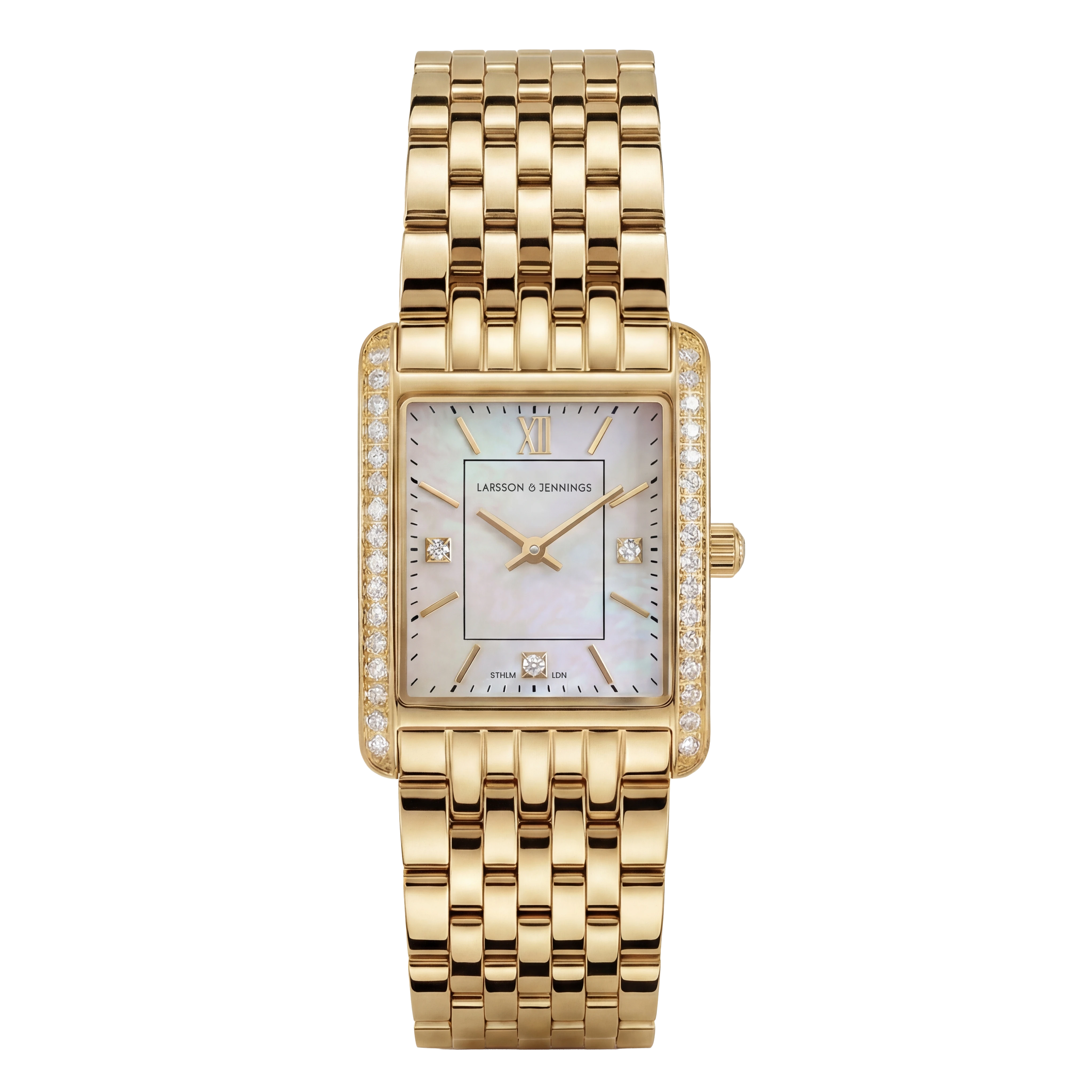 Boyfriend Carré Luxe Gold 31mm