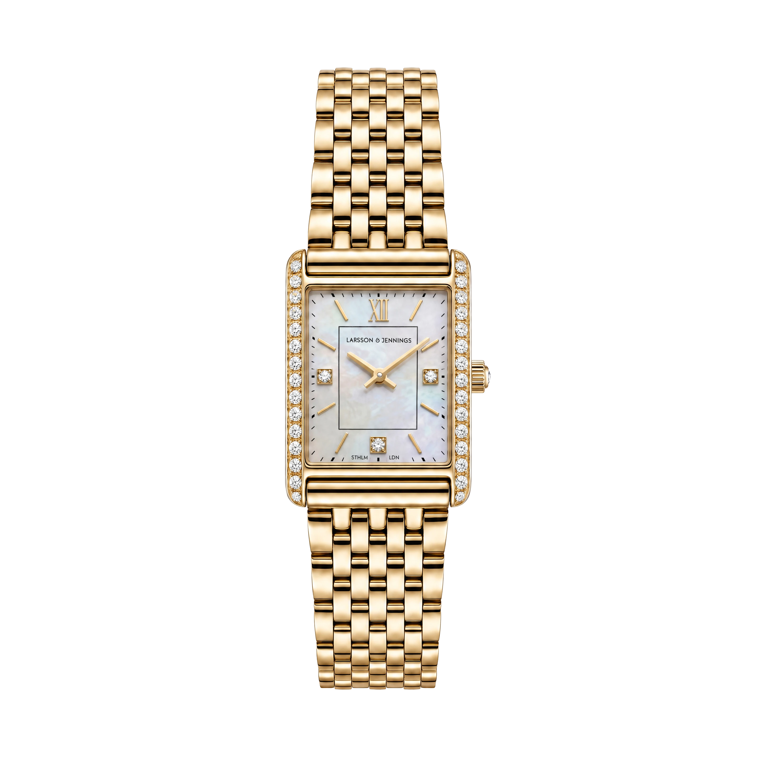 Boyfriend Carré Luxe Gold 31mm