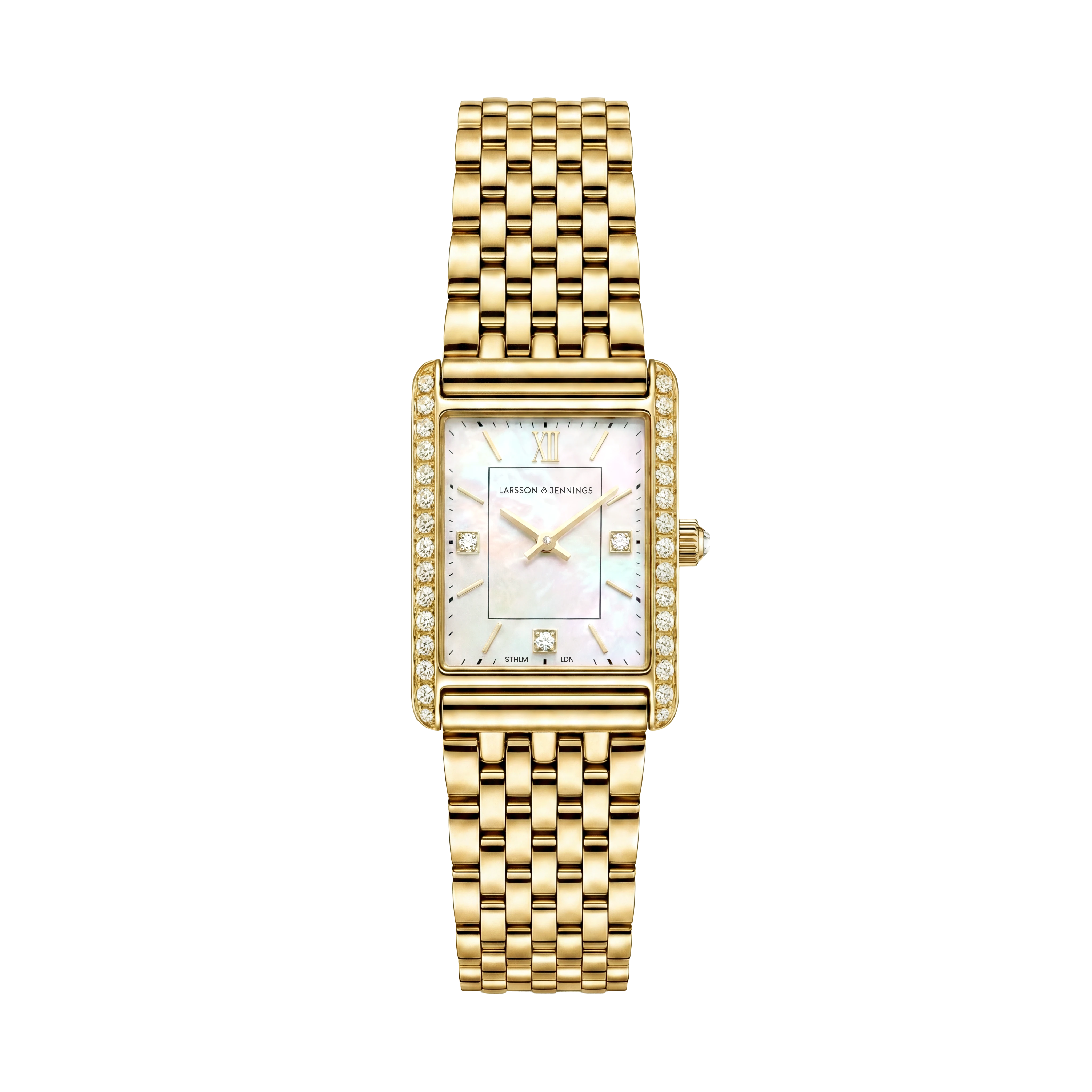 Boyfriend Carré Luxe Gold 31mm