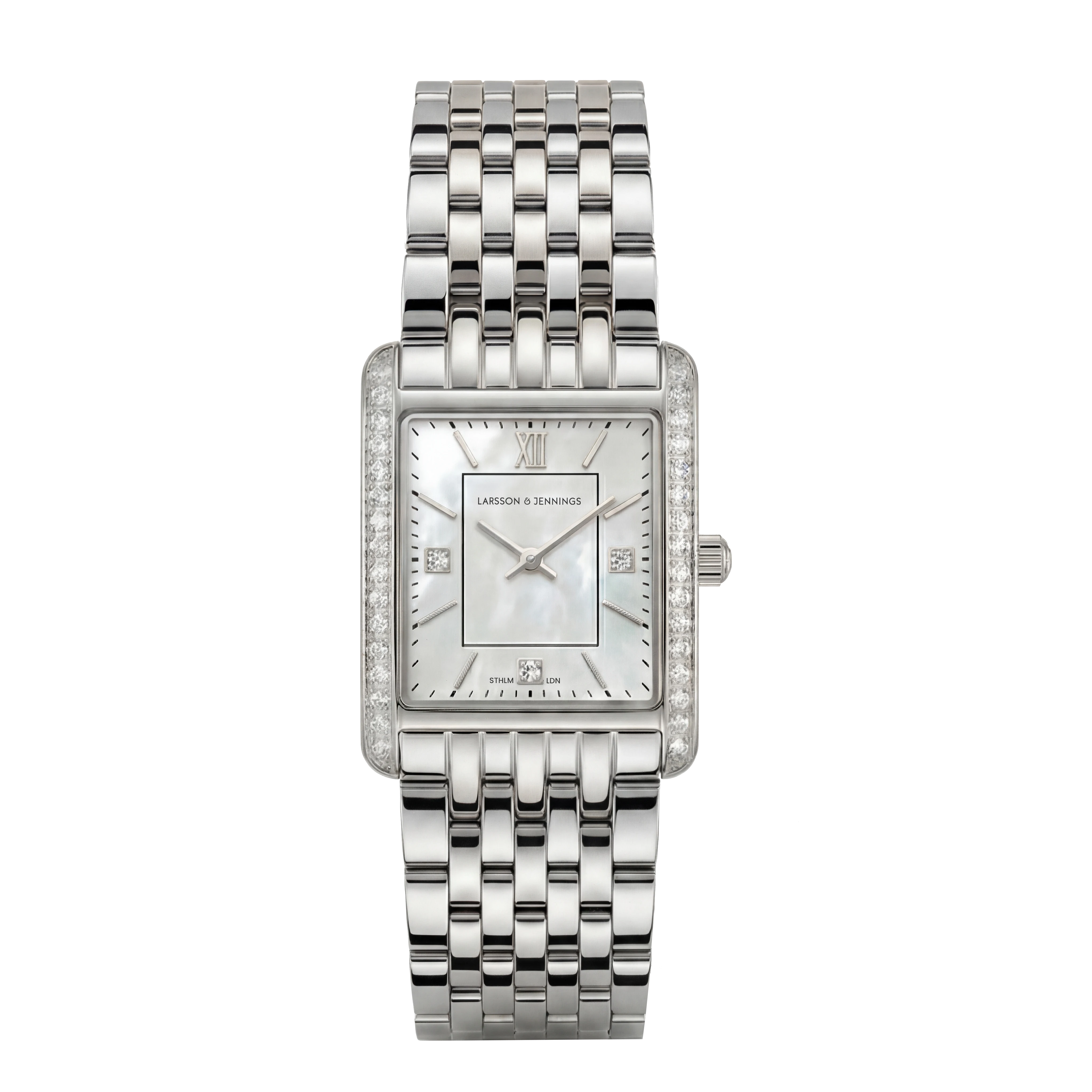 Boyfriend Carré Luxe Silver 31mm