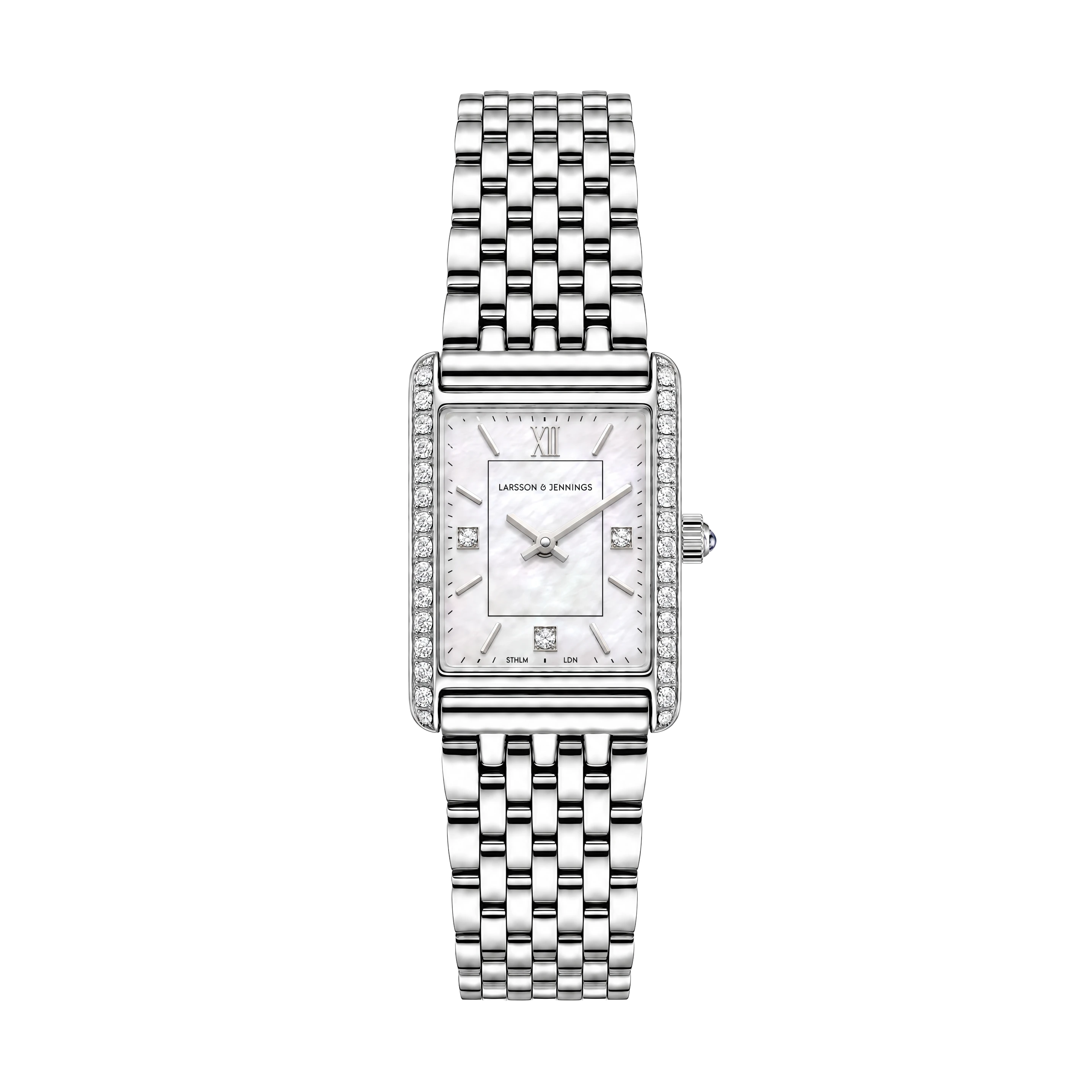 Boyfriend Carré Luxe Silver 31mm