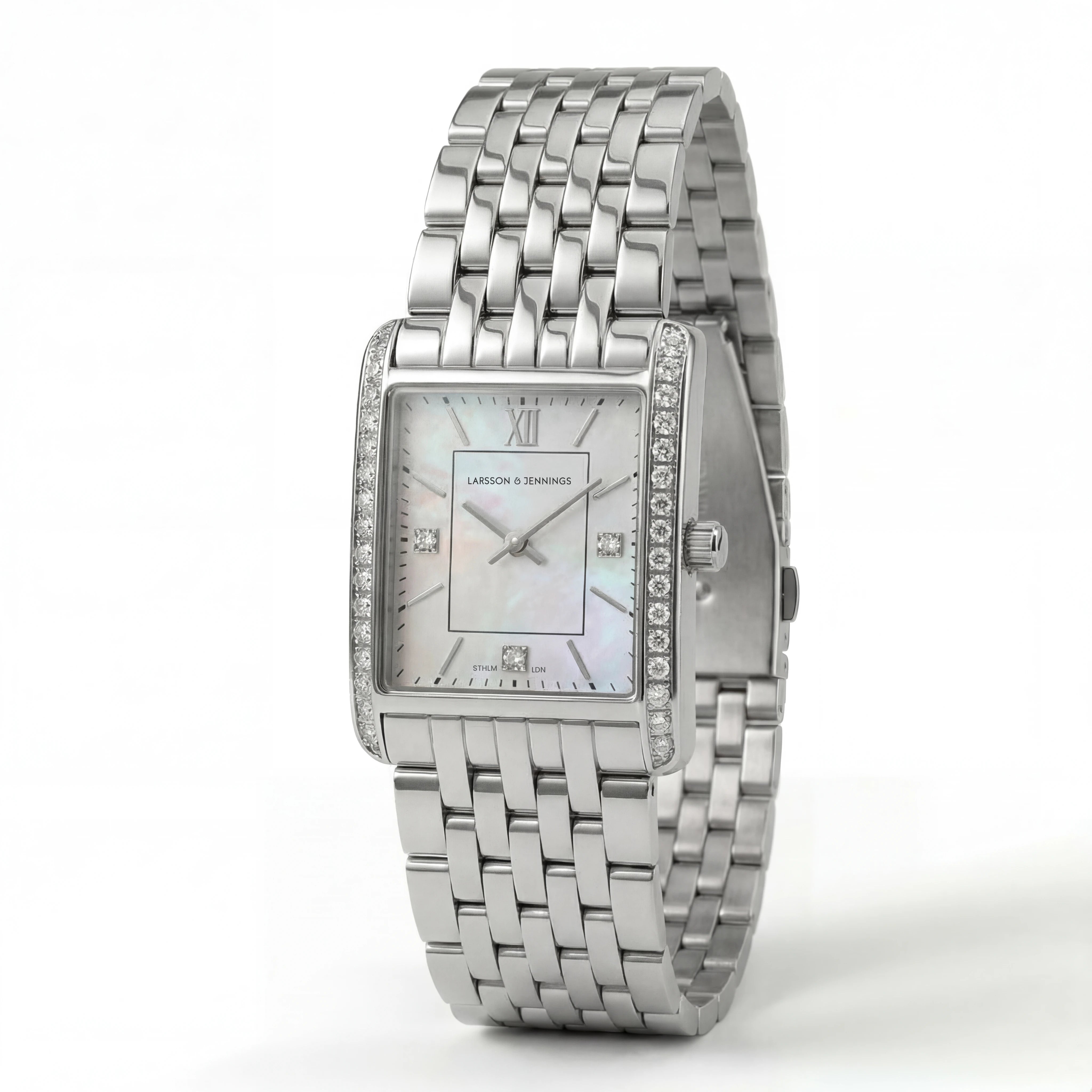 Boyfriend Carré Luxe Silver 31mm