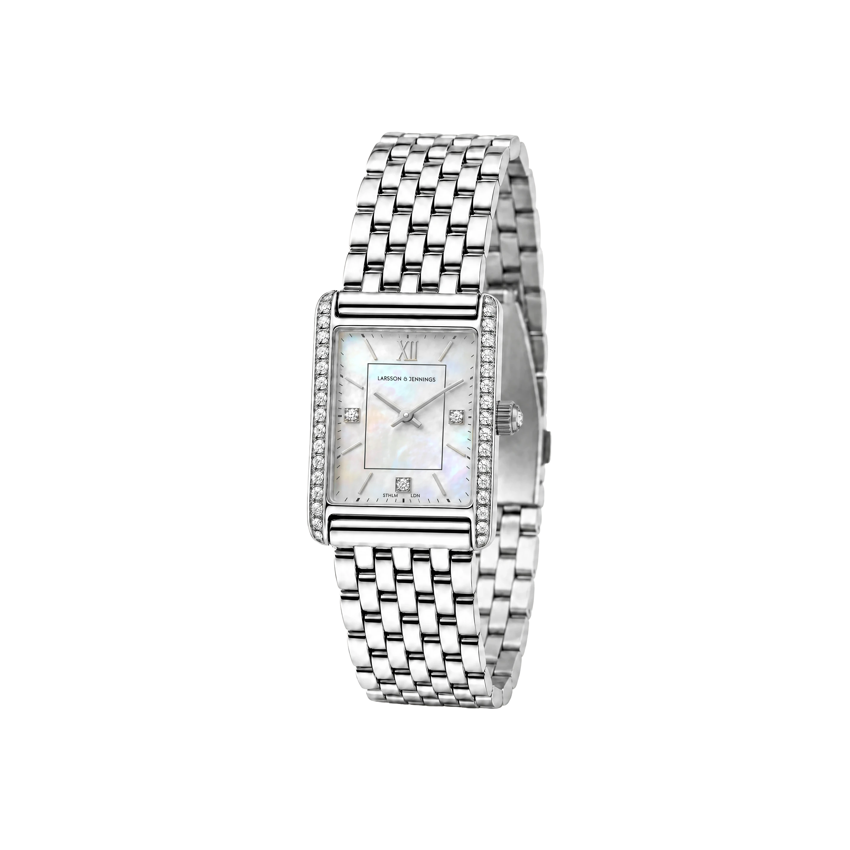 Boyfriend Carré Luxe Silver 31mm