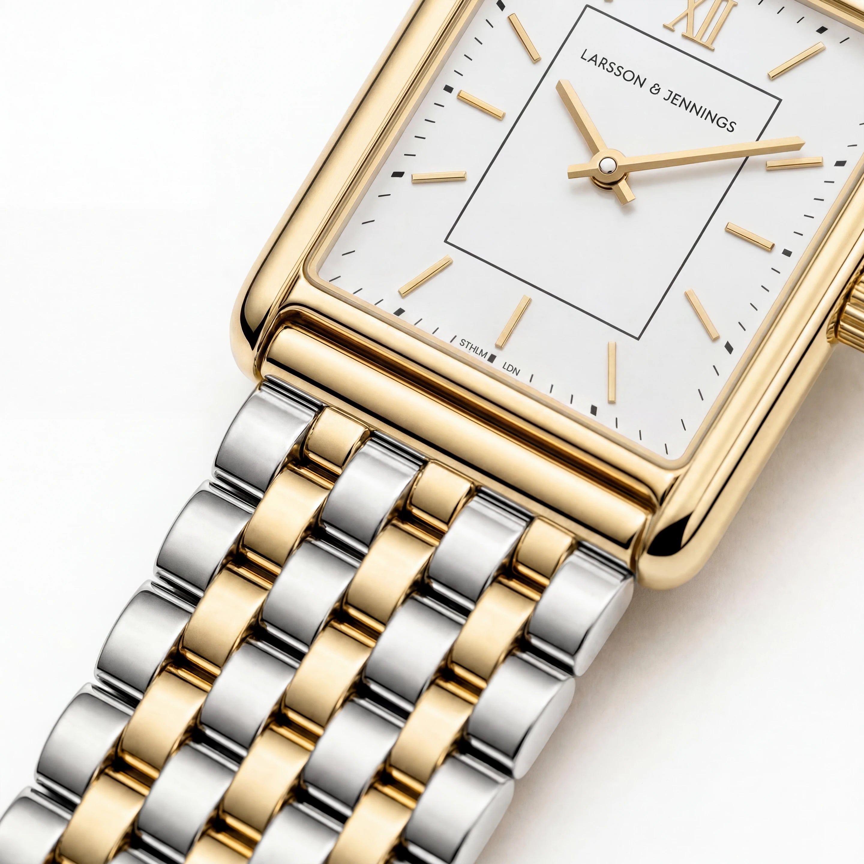Boyfriend Carré Mixed Gold 31mm-6