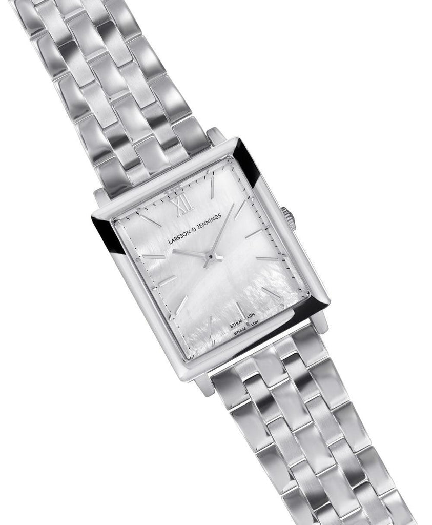 Boyfriend Elevate Silver 40mm - Larsson & Jennings | Official Store