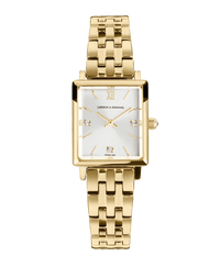 Boyfriend Mini Elevate Gold White 31mm - Larsson & Jennings | Official Store
