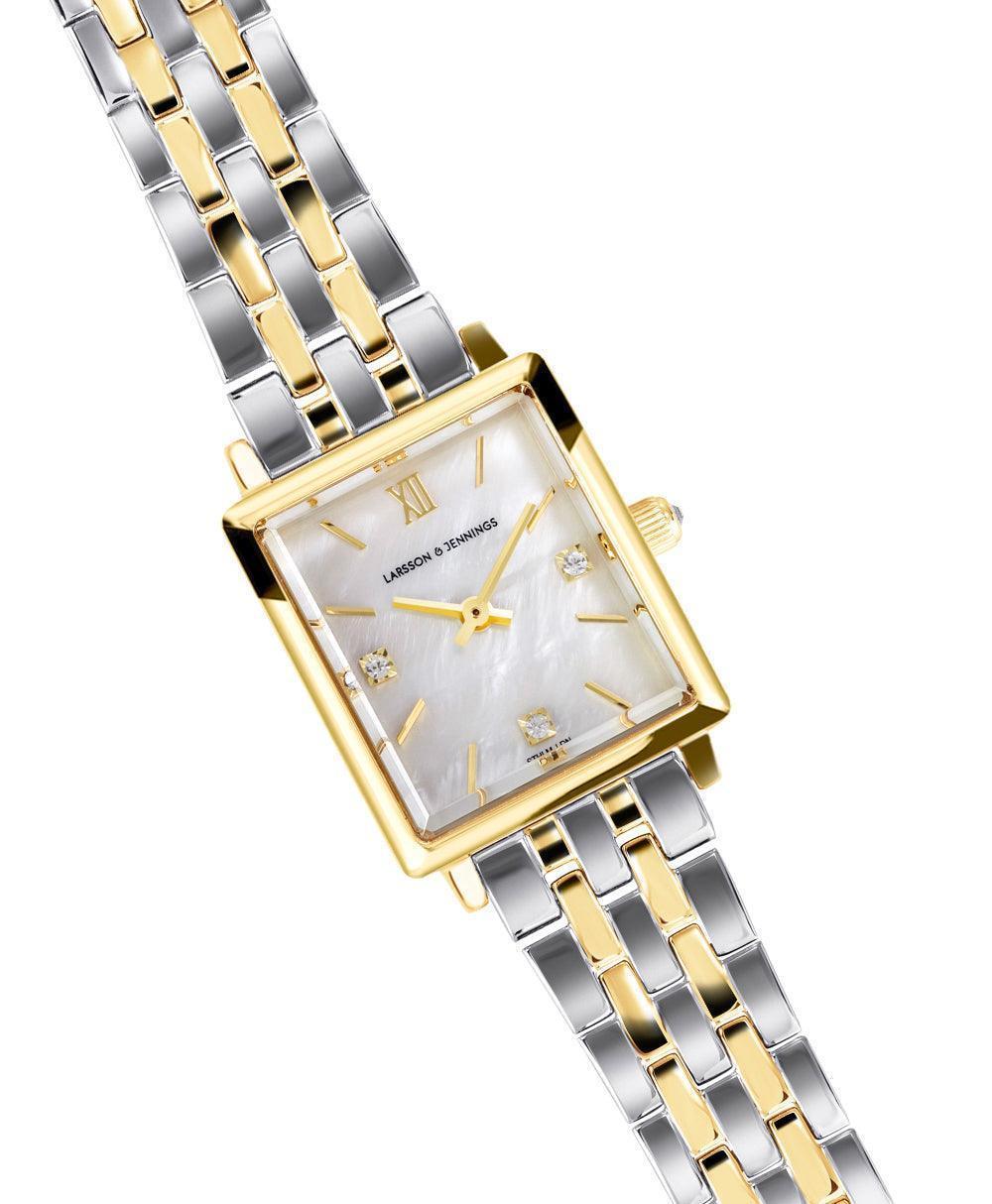 Boyfriend Mini Elevate Mixed Gold 31mm - Larsson & Jennings | Official Store
