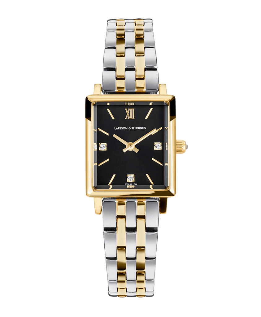 Boyfriend Mini Elevate Mixed Gold Black 31mm - Larsson & Jennings | Official Store