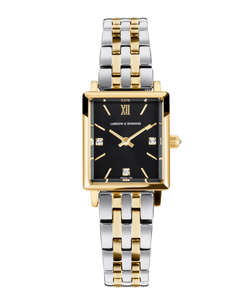 Boyfriend Mini Elevate Mixed Gold Black 31mm - Larsson & Jennings | Official Store