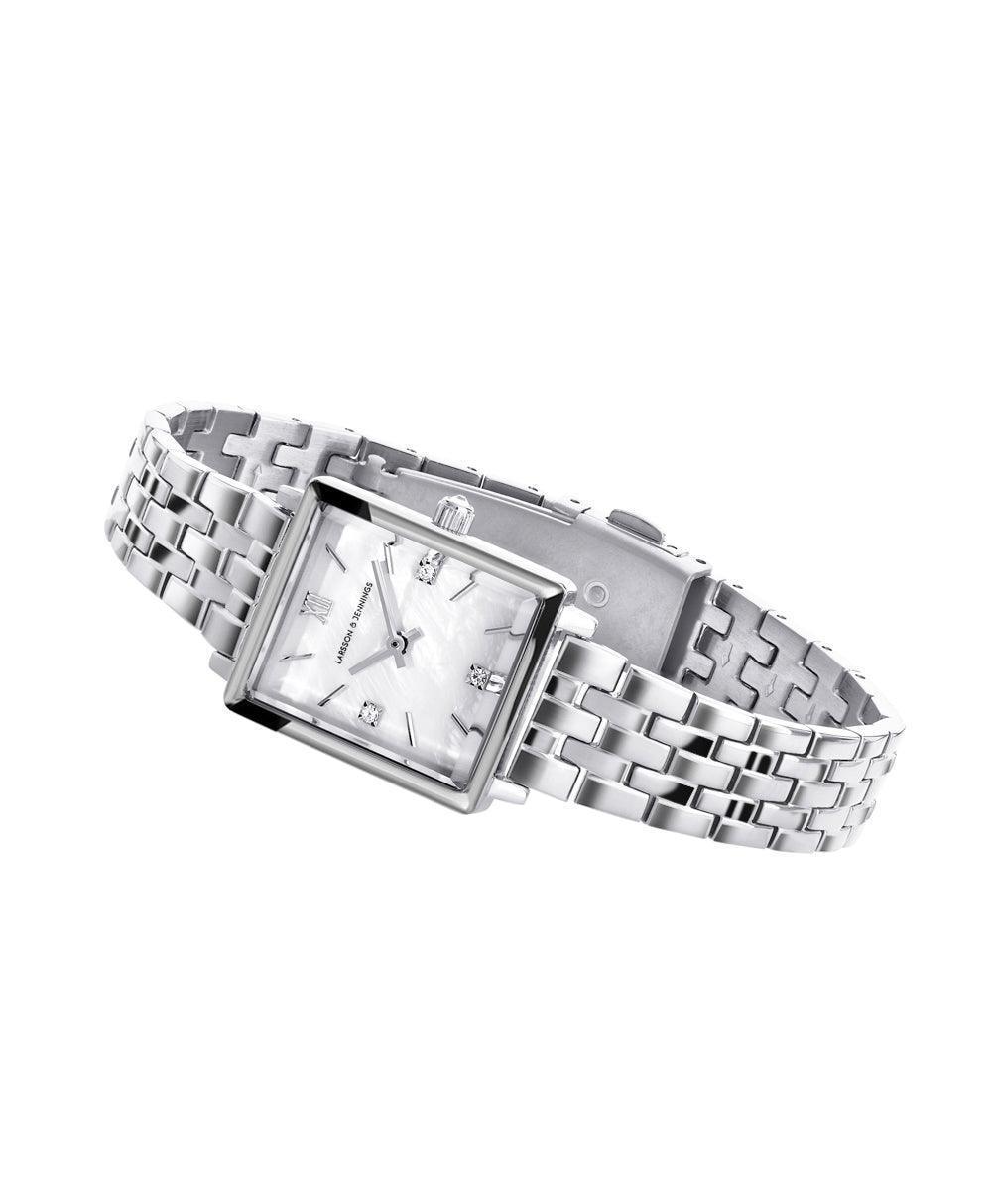 Boyfriend Mini Elevate Silver 31mm - Larsson & Jennings | Official Store