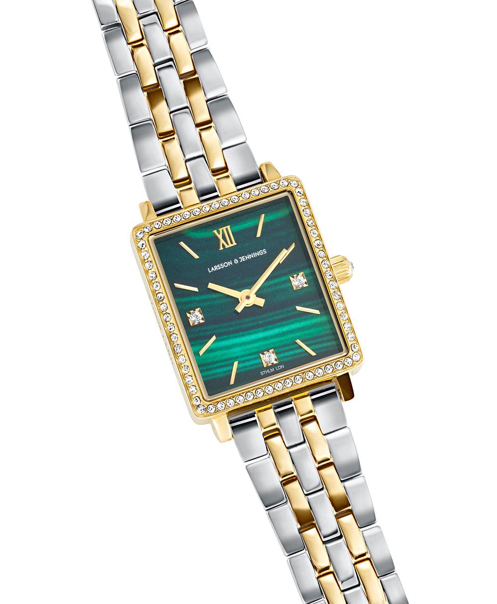 ジャスミン Boyfriend Mini Lumous Mixed Gold Green 31mm – Larsson & Jennings