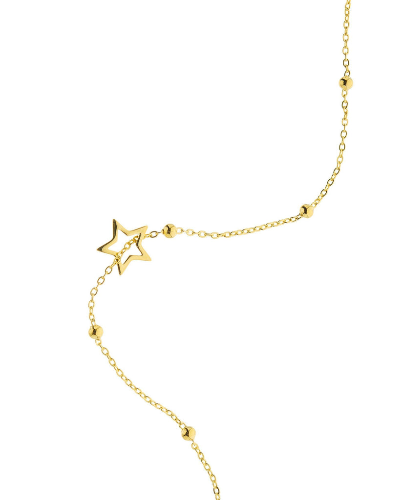 Eva Necklace 18ct Gold Plated - Larsson & Jennings | Official Store