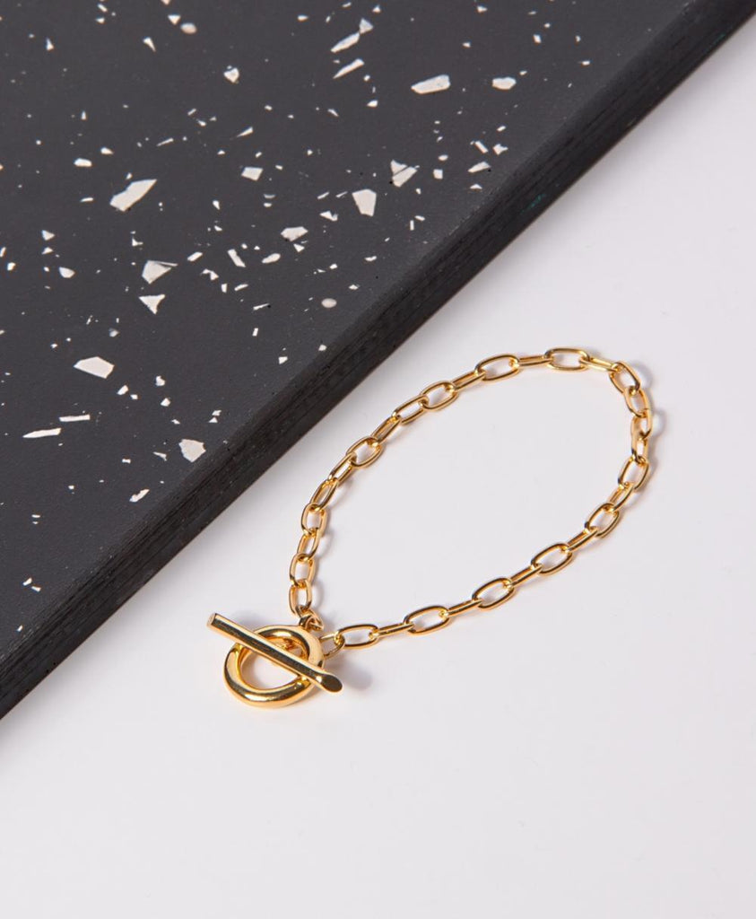 Asta Bracelet 18ct Gold Plate - Larsson & Jennings | Official Store