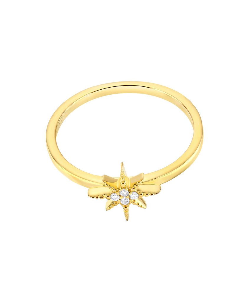 Hedda Ring 18ct Gold Plated - Larsson & Jennings | Official Store