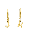 Signature Letter Hoops 18ct Gold Vermeil - Larsson & Jennings | Official Store