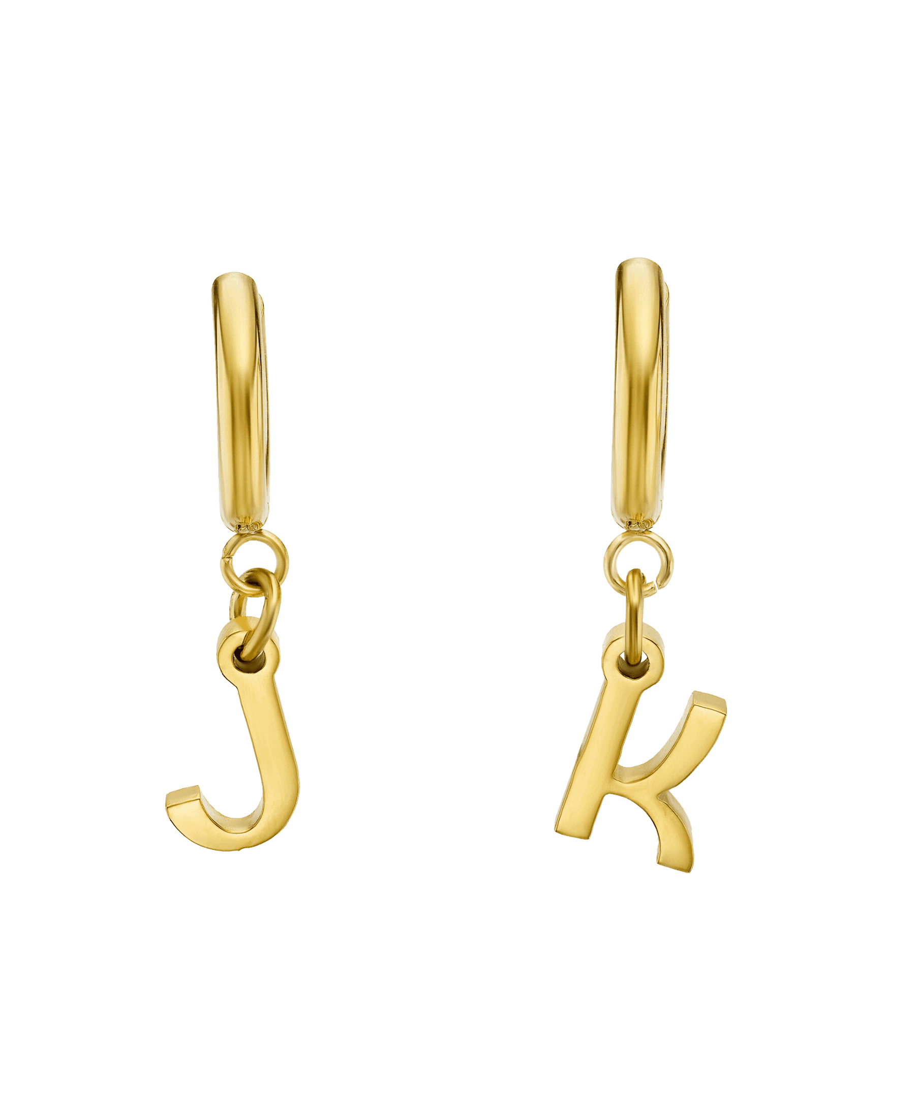 Signature Letter Hoops 18ct Gold Vermeil - Larsson & Jennings | Official Store