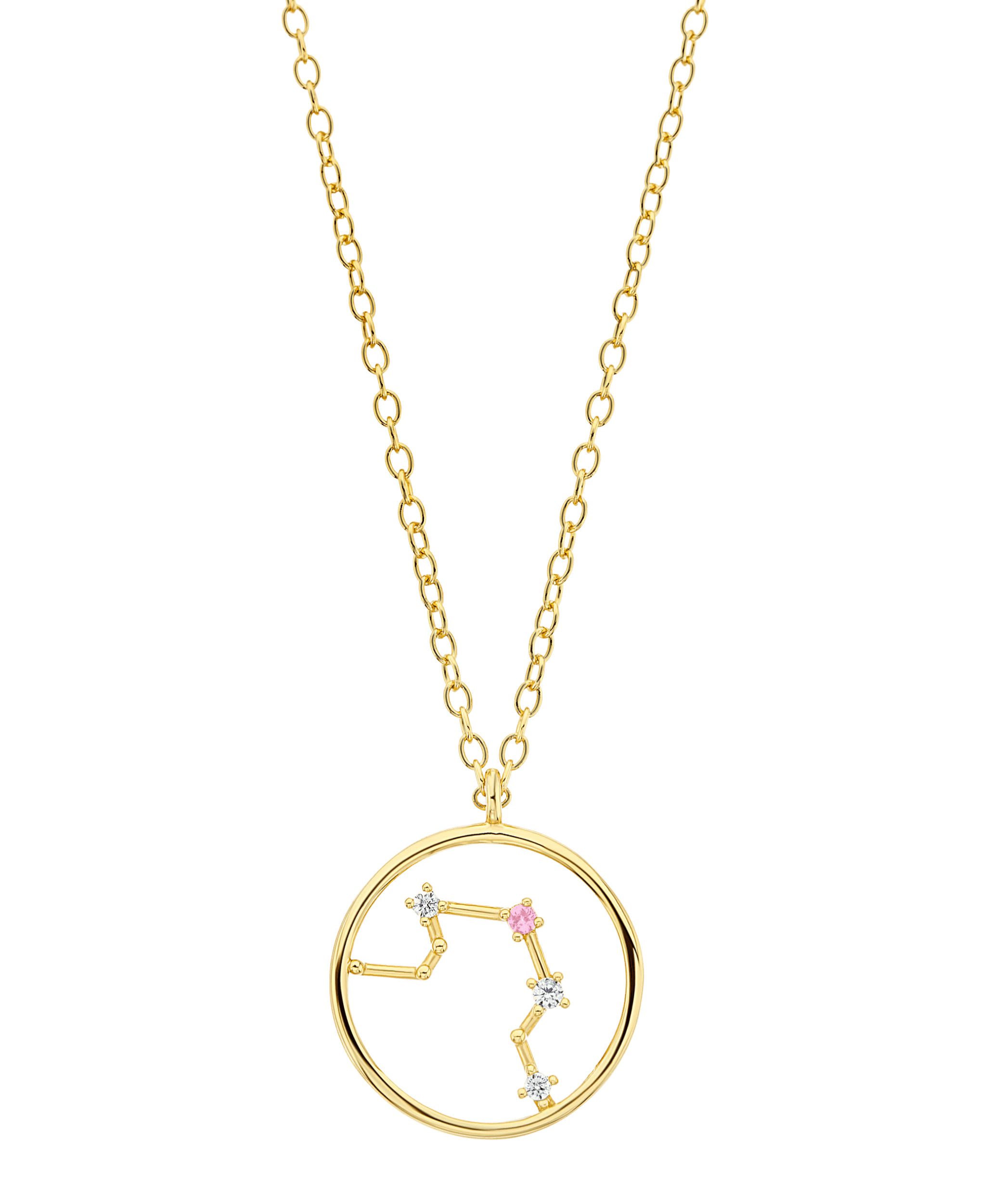 Zodiac Necklace Libra 18ct Gold Plated - Larsson & Jennings | Official Store