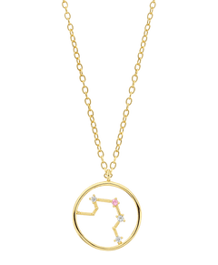 Zodiac Necklace Libra 18ct Gold Plated - Larsson & Jennings | Official Store