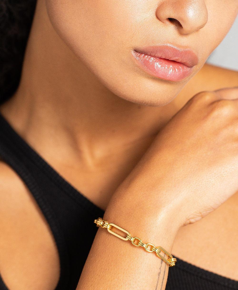 Lil Bracelet 18ct Gold Plated - Larsson & Jennings | Official Store