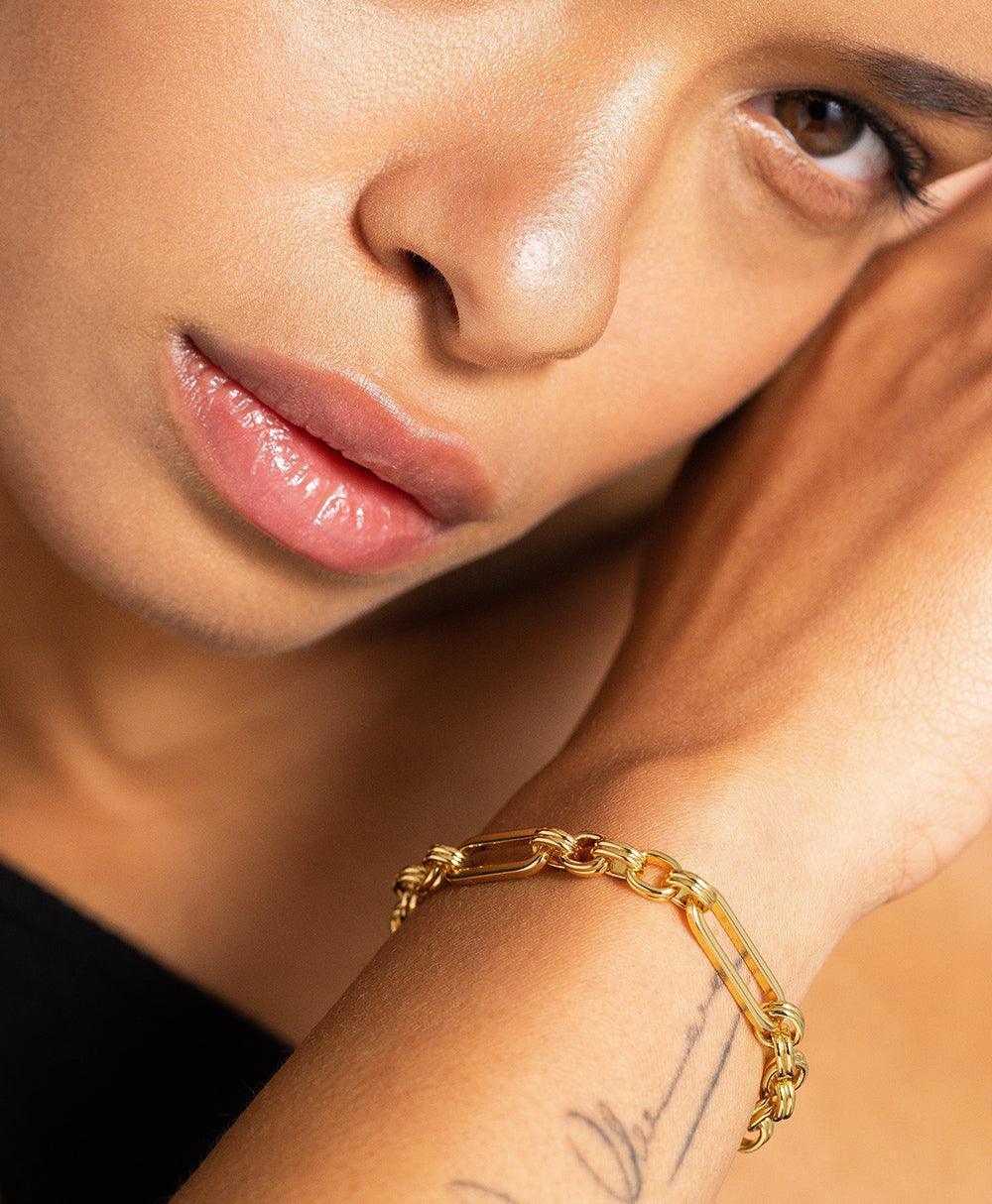 Lil Bracelet 18ct Gold Plated - Larsson & Jennings | Official Store
