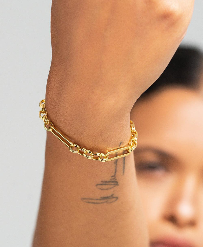 Lil Bracelet 18ct Gold Plated - Larsson & Jennings | Official Store