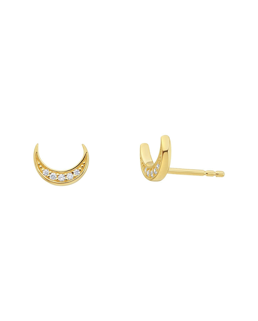 Luna Earrings 18ct Gold Plated - Larsson & Jennings | Official Store