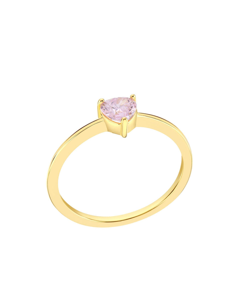 Luv Ring Rose 18ct Gold Plated - Larsson & Jennings | Official Store