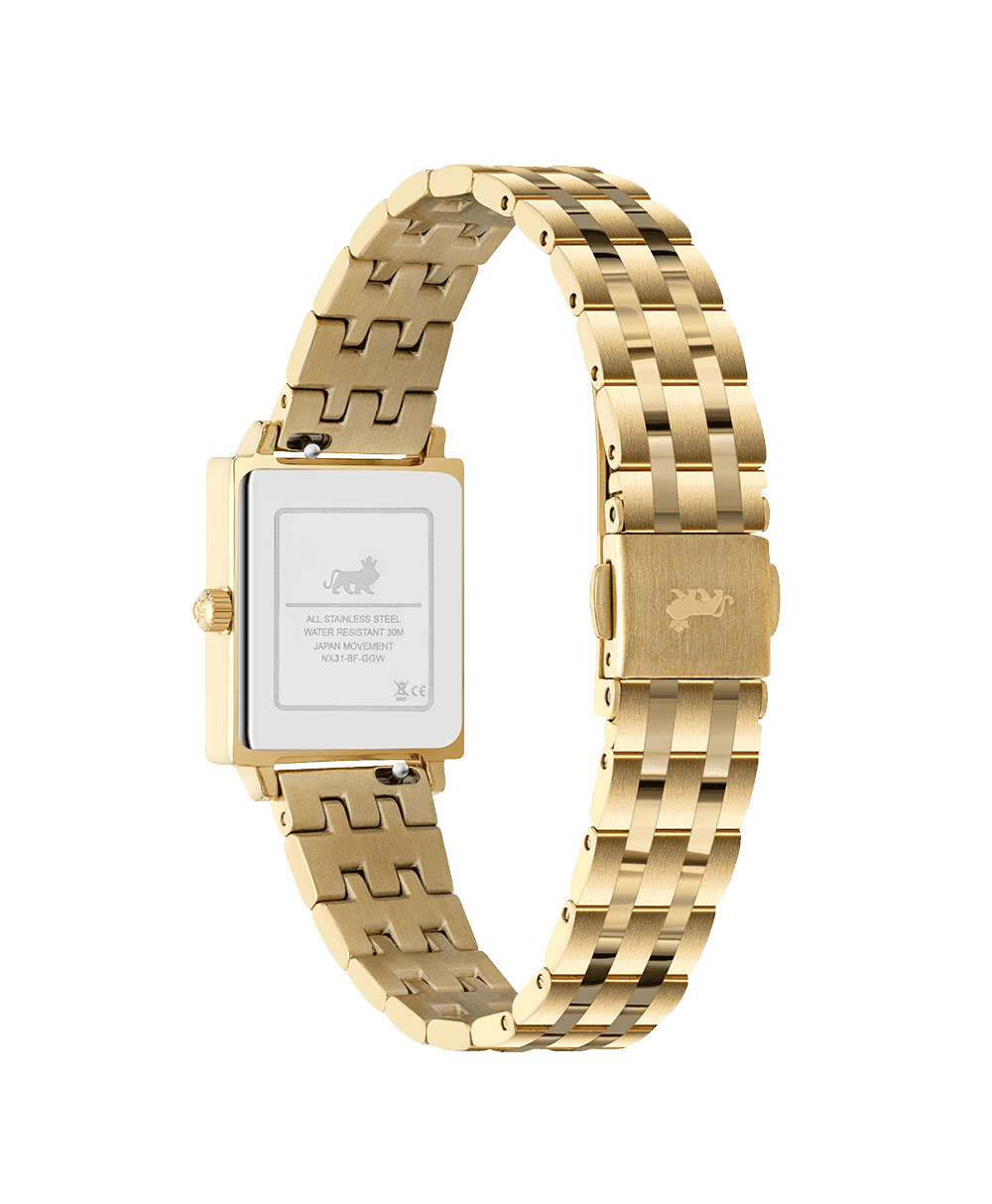 Boyfriend Mini Classic Gold Gold 31mm - Larsson & Jennings | Official Store