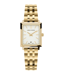Boyfriend Mini Classic Gold White 31mm - Larsson & Jennings | Official Store