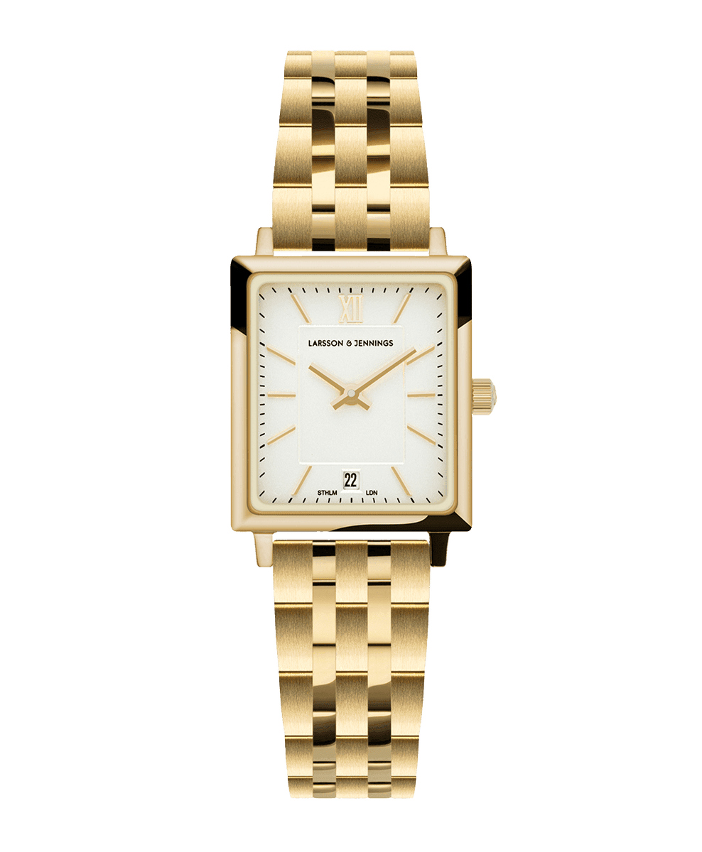Boyfriend Mini Classic Gold White 31mm