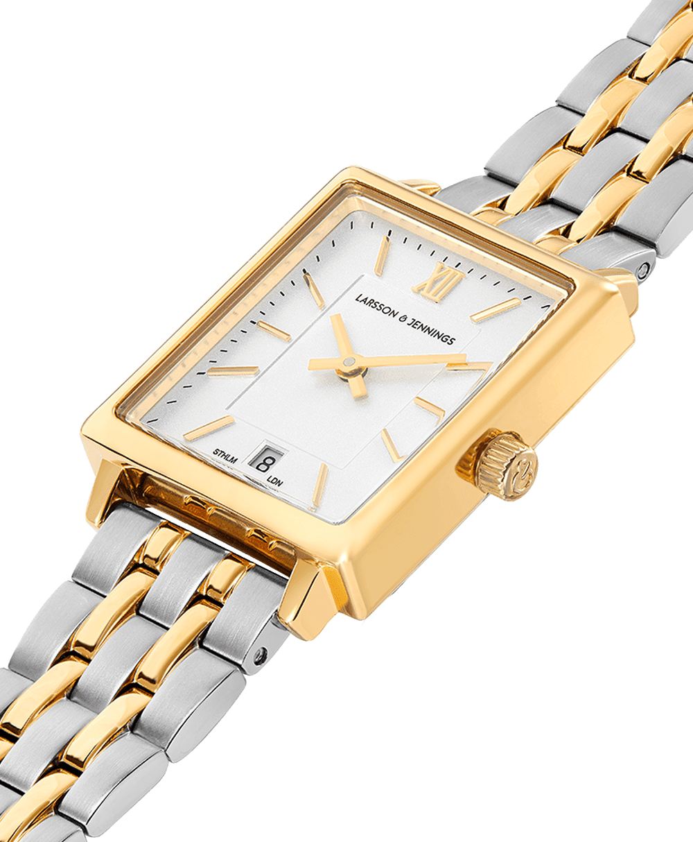 Boyfriend Mini Classic Mixed Gold 31mm - Larsson & Jennings | Official Store